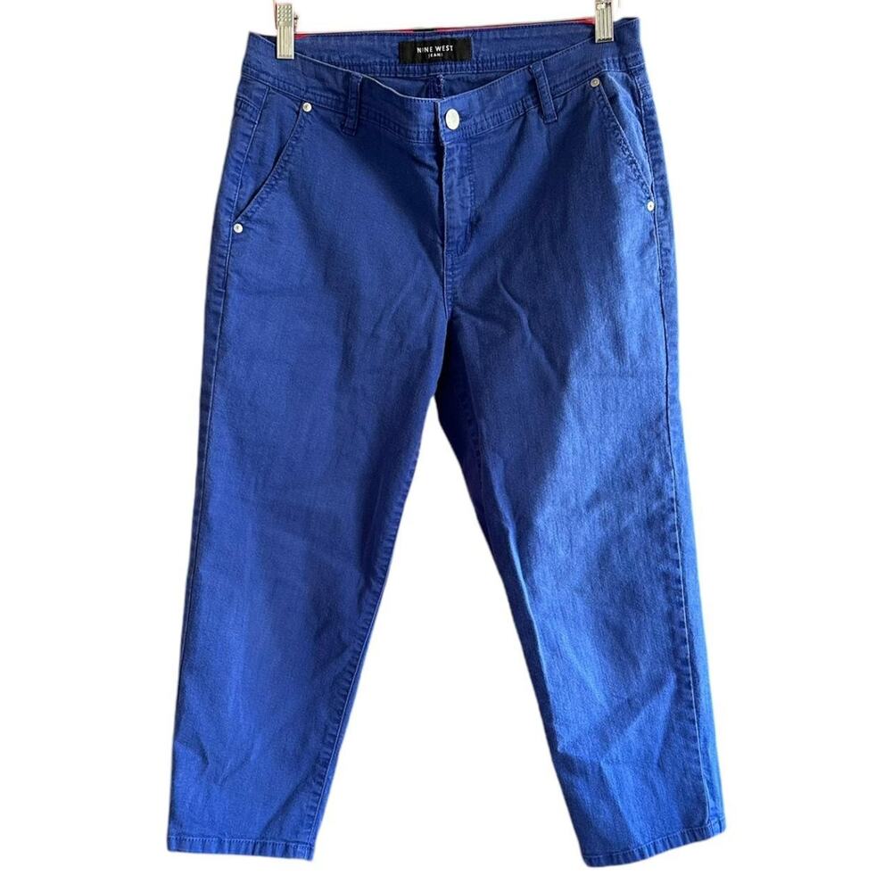 Womens Jeans Size 10 Blue Denim Low Rise Casual Summer Packable Everyday